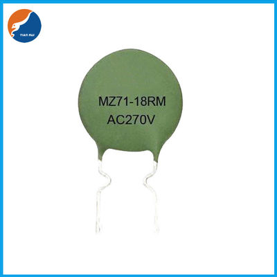 Degaussing 18 أوم معامل درجة الحرارة الإيجابية PTC الثرمستور MZ71-18RM