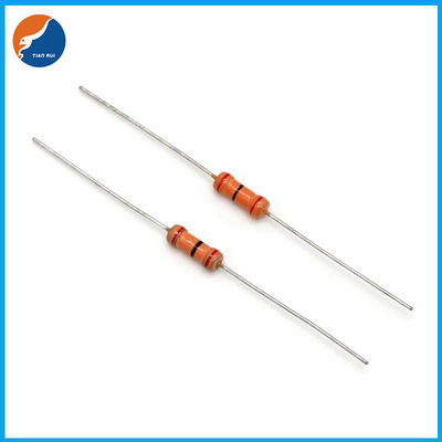 1/4W-5WS Wirewound Resistor Fuse Body Coating Grey لـ 0.01Ω-1KΩ